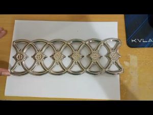 Bunga Bulat 12 cm ornamen hiasan tangga pagar