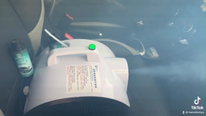 Máy Khử Mùi Ô Tô Khử Khuẩn Nano Bạc 1500W Máy Xông Khói Khử Mùi Phòng Ngủ Nhà Vệ Sinh Diệt Vi Khuẩn Mùi Hôi Ẩm Mốc