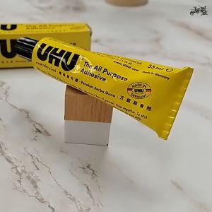 Keo dán UHU 35ml đa năng - Dán vải hạt nhựa đồ handmade da gỗ mô hình DIY | Xiaoxingyarn
