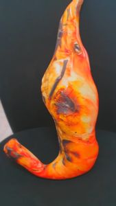 หมอนกุ้งเผา มันเยิ้มๆ คนแพ้กุ้งก็กอดได้ ขนาด 50 ซม