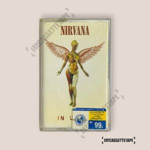 Nirvana อัลบั้ม In Utero เทปคาสเซ็ท Cassette Tape เทปเพลงสากล