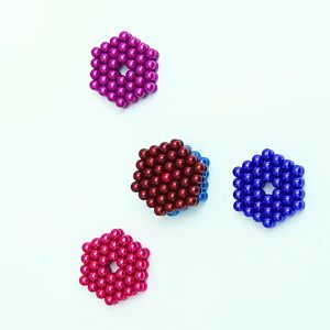 Nam châm Buckyballs 5mm 8 màu 216 viên - Rainbow 8 màu 5mm Thiết kế tiện dụng Kích thích khả năng sáng tạo