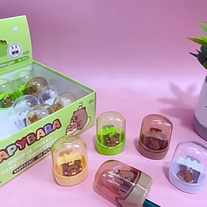 (READY STOCK) Pokémon Dual Hole Pencil Sharpener Cute Cartoon Stationery儿童削笔器双孔宝可梦卡通文具皮卡丘奖励beg pengasah pensel comel