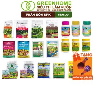 Phân Bón NPK GreenHome Chuyên Dùng Cho Cây Ăn Quả Cây cảnh Hoa Kiểng