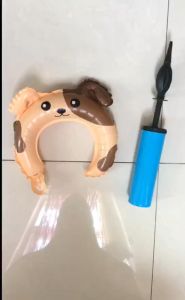 Pompa Balon Tangan Manual Warna-warni & Ukuran Besar