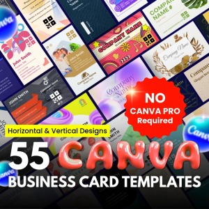 Editable Business Card Template | Canva Name Card Designs | Name Card | Canva | Template