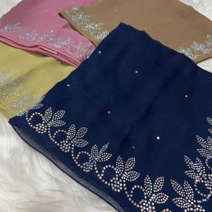 Tudung Bawal Airis Premium Full Sekeliling