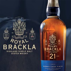 ROYAL BRACKLA 21 Years Highland Single Malt Scotch Whisky 700ml / 70cl  46% ABV + FREE Jo Malone Home Candle x1 - Lazada