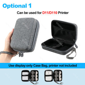 Bag Case Gray Black Color For Niimbot D11 D101 D110 B1 B21 B203 Label Thermal Printer USE Protective Shell