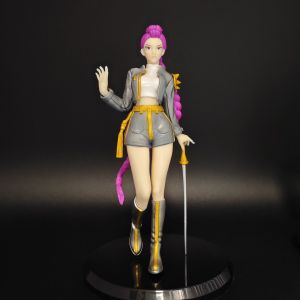 Mô Hình Bàn Đạp Mới 2025 Mira Rumi Zoye Anime Hunter Bé Gái Team PVC 19mm Trang Trí Bàn Đồ Chơi Trẻ Em