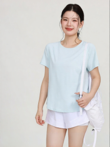 MaxRun World | Quick Drying Large Size Womens Summer Tshirt for Fitness Running and Yoga