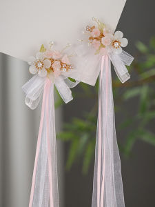 Spring Elegant Hair Accessories Hanfu Cheongsam Womens Style Drifting Silk Ribbon Clip Super Fairy Atmosphere Long Silk Hair Clip