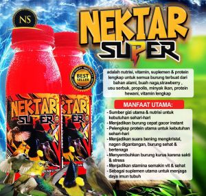 Nextar super/untuk burung pemakan madu/Kolibri/sogon