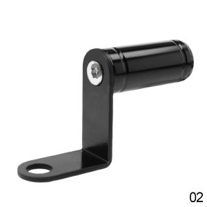 Moto Mirror Expander Bracket Motorcycle Accessories Multifunctional Phone Holder Levers Universal Adapter Holder Clamp Bar Alloy