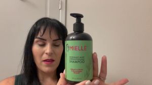 Authentic Mielle Organics Rosemary Mint Scalp & Hair Strengthening Oil l Shampoo l Conditioner balance of strength and moisture to improve the overall condition of the hair and scalp