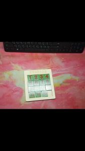 ปริศนาไม้ 2in1 ของเล่นเสริมพัฒนาการ