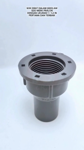 Faucet Socket AW 1"x1/2" Pralon / SDD Socket 1/2" Drat Dalam 1" Pipa PVC AW / Fitting Pipa PVC SDD AW 1x1/2 inch ORIGINAL PRALON