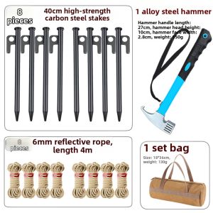BroadField | Windproof Beach Camping Tent Pegs