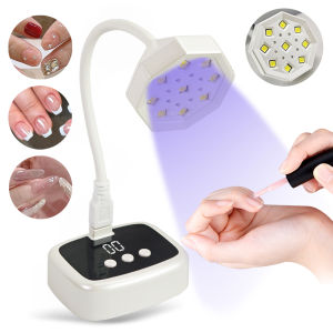Đèn LED Mini UV Làm Móng 360 ° Máy Sấy Móng Tay Có Thể Gập Lại Đèn Sấy Móng Tay Bằng Tia Cực Tím Để Làm Móng Tay Với Thiết Kế Có Thể Gập Lại