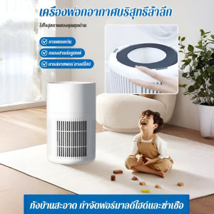 เครื่องฟอกอากาศไอออนลบขนาดเล็กตั้งโต๊ะพร้อมคาร์บอนกรองกลิ่นกำจัดกลิ่นไม่พึงประสงค์ในบ้านอย่างมีประสิทธิภาพ