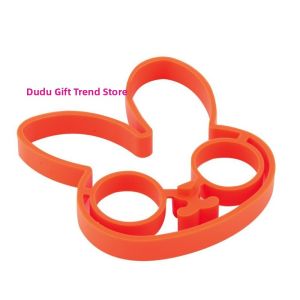 Silicone Egg Fryer Rabbit Cloud Baby Food Ball Egg Mold Heart Lunch Box Mold Baking Kitchen Cooking Tools Baby Food Maker