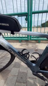 ROCKBROS 2022-11A Bicycle Bottle Cage Alloy Rubber Pegangan Botol Minum Sepeda