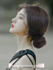 ปลอมผมสไตล์โบราณสำหรับผู้หญิง ทรงผมทรงกลม เครื่องมือทำผมสไตล์โบราณ เครื่องประดับผมสำหรับผู้หญิง