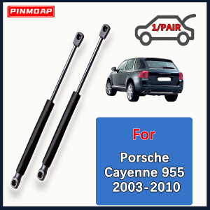 Car Gas Struts Spring For Porsche Cayenne 955 2003-2010 Trunk Glass OE SG406035 Supporting Air Pressure Rod Colorful Style