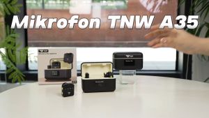 TNW A35 Wireless Microphone Clip On Mic Magnetic Mikrofon Nirkabel Lavalier Dual Mic Noise Reduction Untuk Video Vlog Live Stream Pengurangan Kebisingan Ganda Desain Magnetik Dan Klip - Lazada