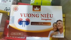 Vương Niệu Kingphar - Giúp bổ thận hỗ trợ giảm tiểu đêm tiểu nhiều lần - Hộp 30 viên