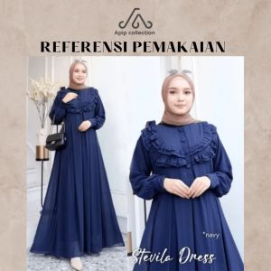 STEVILLA DRESS WANITA MEWAH KEKINIAN
