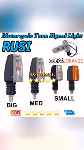 Motorcycle 1Pair Turn Signals Light For Rusi TC125/150/175 Orange Clear Big/Medium/Small High Quality