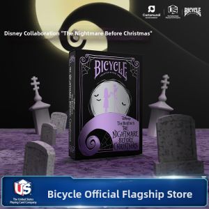 Bicycle | Bộ Bài Chơi Sáng Tạo Hình Cắt Dán Độc Đáo Hợp Tác Disney: Ác Mộng Giáng Sinh