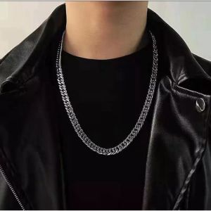 KALUNG RANTAI TITANIUM BESAR ANTI KARAT KEKINIAN