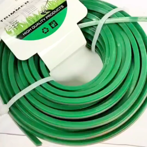 เเพ็ค 10 ม้วน สายเอ็นตัดหญ้าแบบเหลี่ยม ขนาด 4 มิล ม้วนละ 15 เมตร แข็งแรง ทนทาน ใช้งานง่าย คละสี !!