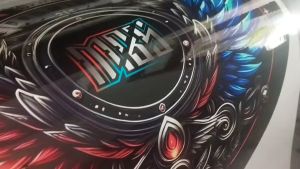 Jual Stiker Decal Sangkar Murai Harga Terbaik & Termurah Kandang Murai Motif Naga Singa Macan