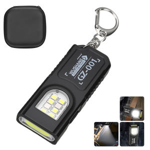 Đèn Pin LED COB Loại C Đèn Pin Mini Có Thể Sạc Lại Đèn Lồng Bỏ Túi Di Động Có Kẹp Nam Châm Đèn Làm Việc Khẩn Cấp Chống Nước Khẩn Cấp