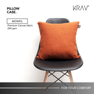 KRAV IDEAS HOME | Sarung Bantal Sofa Kursi Ruang Tamu Kanvas Tebal 280 Gsm Kagawa Series