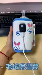 Túi Hâm Bình Sữa USB Cao Cấp Có Màn Hình LED – Giữ Ấm 3 Mức Nhiệt Chống Nước Nhỏ Gọn Mang Theo