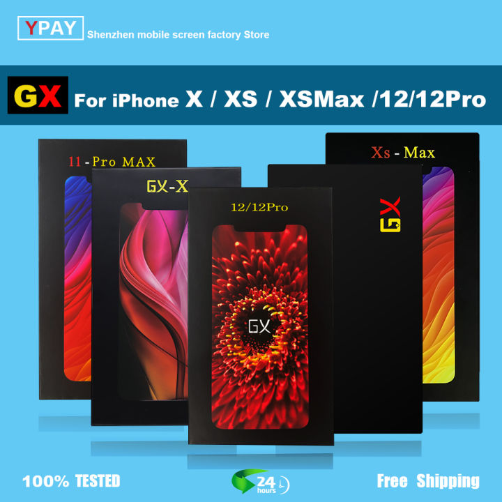 GX OLED For iPhone X XS XsMax 11Pro LCD Display Touch Screen Digitizer ...