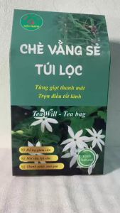 Trà túi lọc chè vằng lá sẻ (hộp 40 gói) trà vằng giảm cân lợi sữa mát sữa thanh lọc cơ thể tốt cho mẹ và bé ích mẫu thảo