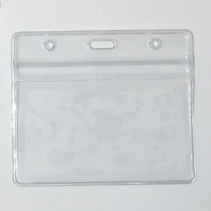 Transparent Waterproof Card Holder Work Permit Card Cover Lanyard Badge Factory Card Certificate Holder Student Construction Pass Soft Card Shell