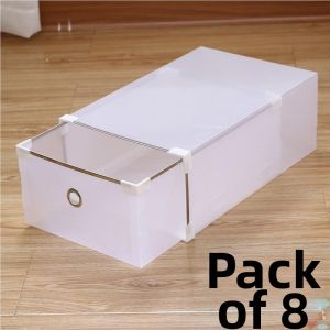 Jiaxun | Moisture-proof Transparent Drawer Shoe Storage Box