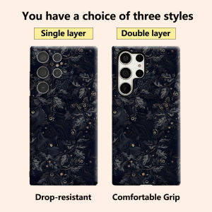 Dark Owl Woodland Luxury Fashion Full Lens Protective Case for Samsung Galaxy S26 S25 S24 A56 A36 Plus Ultra