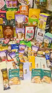 Leon Hart High Caffeine Hot Chocolate With Ashwagandha - Instant Chocolate Drink - 15 Sticks 18 Gram - Groceries > Drinks > Chocolate Malt & Hot Cereals > Hot Chocolate > Hot Chocolate Powder
