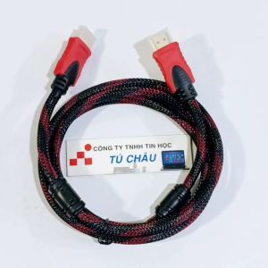 Cáp HDMI dài 1.5m / 3m / 5m (HD 1.4V Cáp bọc vãi dù chắc chắn)