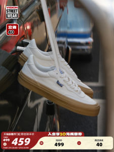 Low-Top Flattop Skate Shoes in Suede And Canvas for Men And Women VISION Street Wear Sporty Flats in Beige for Street And Board Use