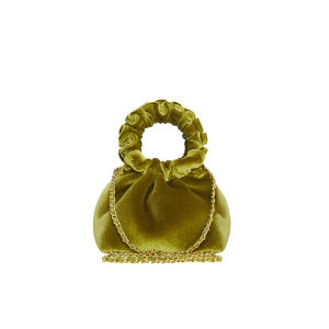 VERAFIED | Celebrity Style Chinese Style Evening Velvet Crossbody Bag