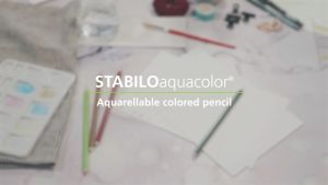 STABILO Aquacolor ARTY Watercolour Colouring Pencils Wallet of 12/24/36