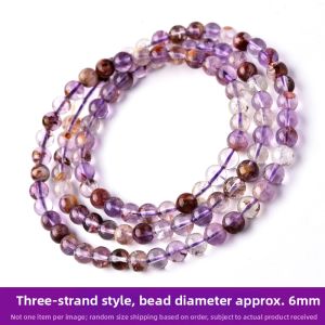 LINGFEI | Natural Purple Spirit Bracelet 6-14mm